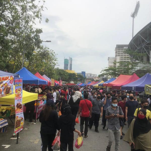 Tapak Bazar Ramadan Taman Tasik Permaisuri, Cheras.