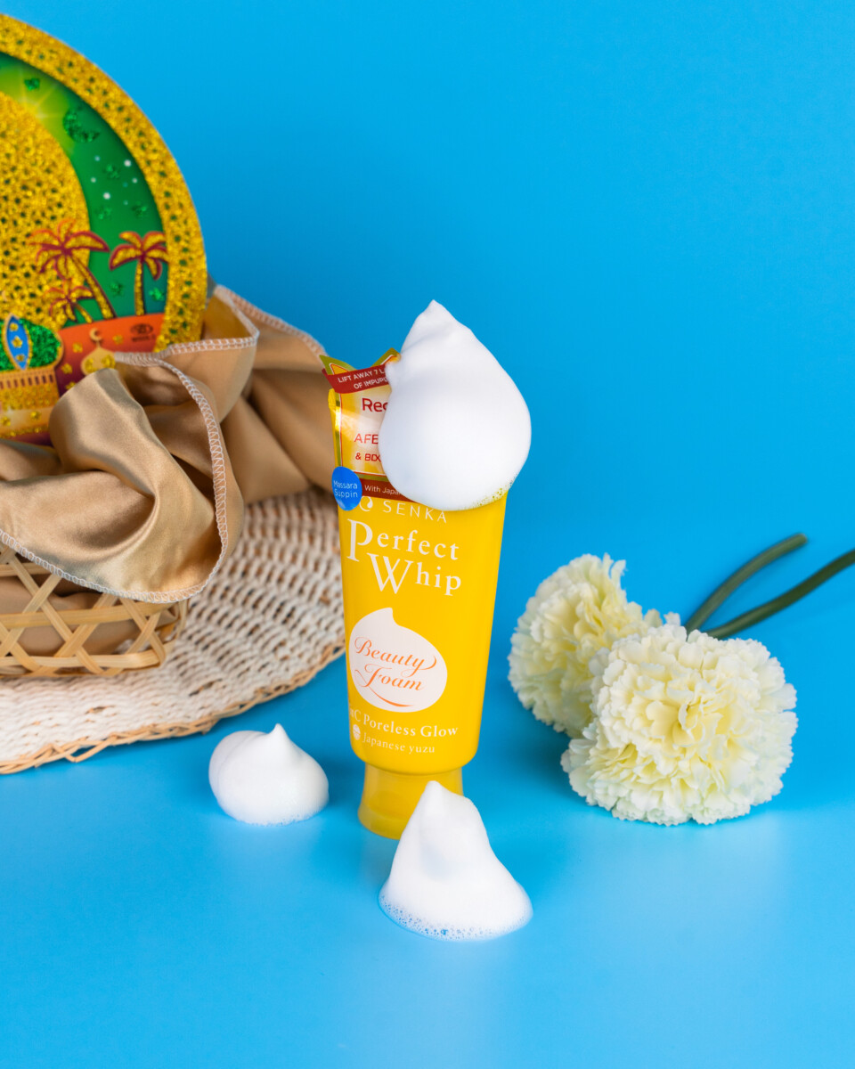 Lebih Vitamin C, lebih glow. Dapatkan kulit lebih cerah, anjal, dan lembap dengan Perfect Whip VitC.