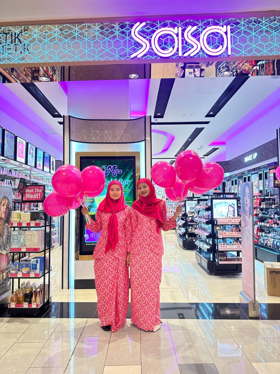 Dari penjagaan kulit hingga wangian, Sa Sa KL East Mall ada semuanya! 