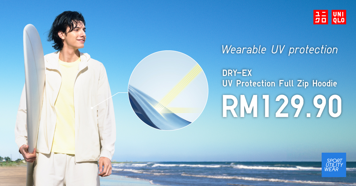Gaya on point, kulit pun terlindung dengan UV Protection.