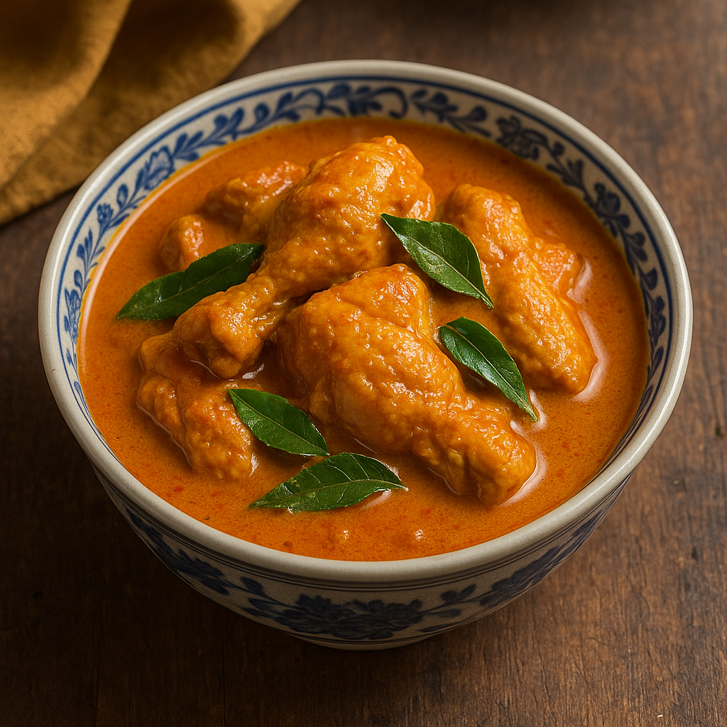 Kari Ayam Malaysia — kuah pekat beraroma, ayam empuk, dan santan berlemak yang menjadikan hidangan ini juara dunia!