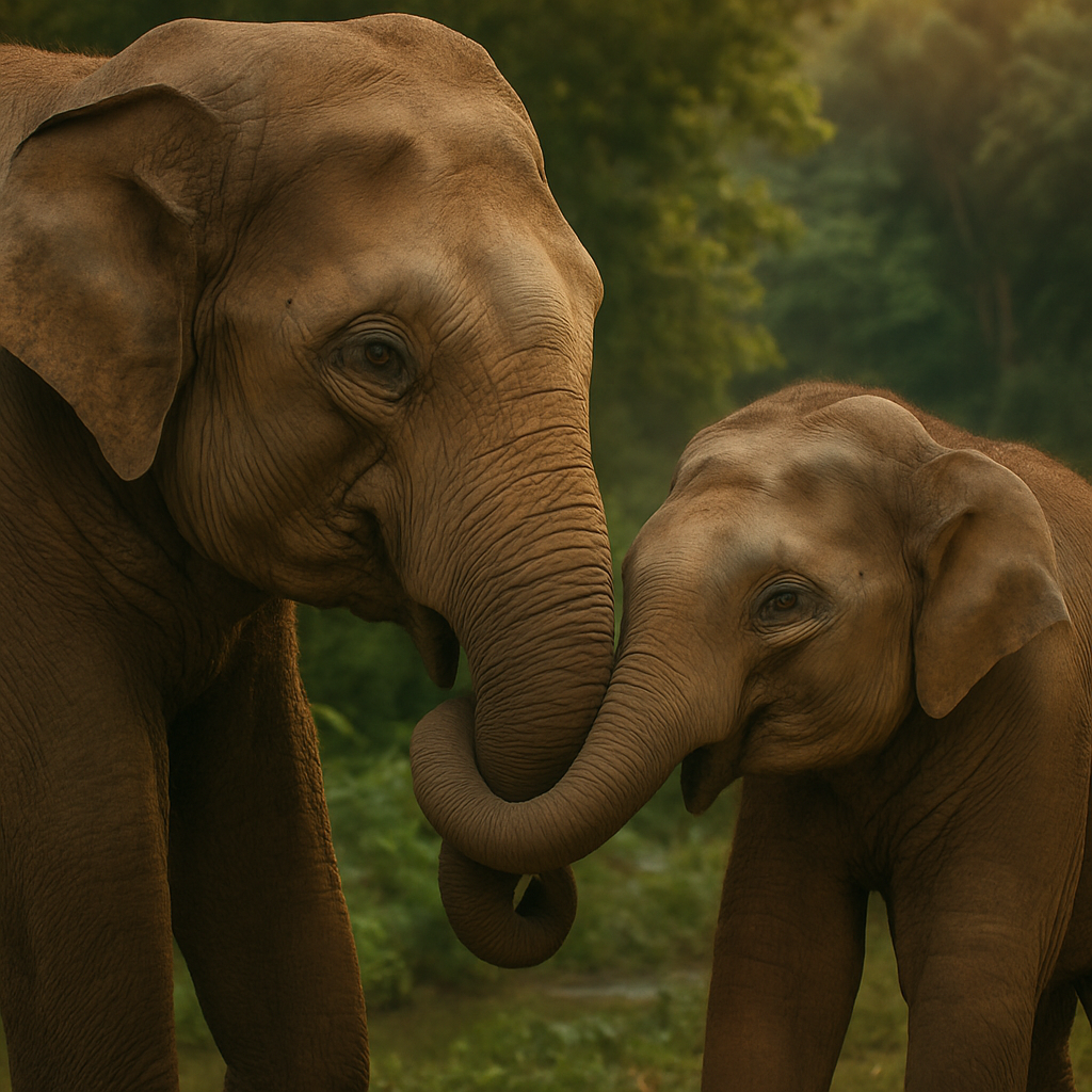 gajah bukan sahaja kuat fizikal, tetapi juga mempunyai ikatan emosi mendalam, berkabung untuk keluarga dan mengingati rakan seumur hidup.