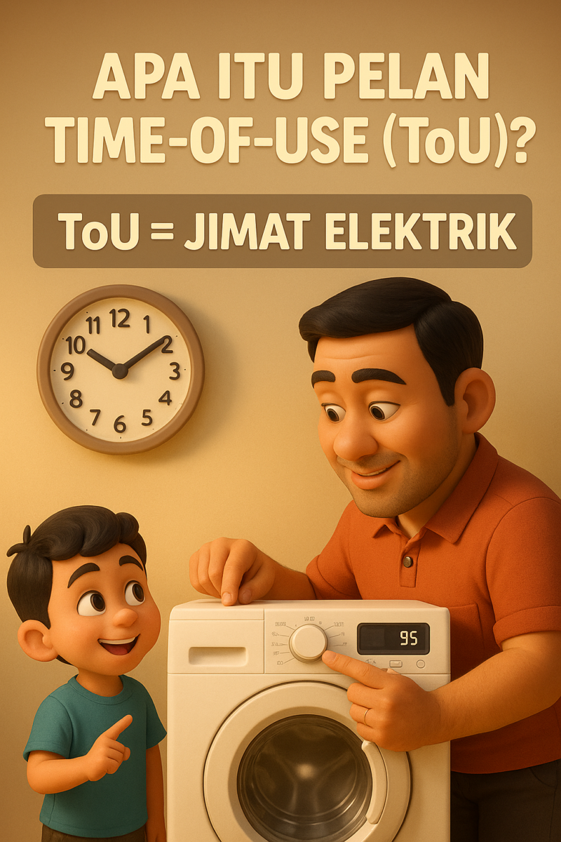  Jimat elektrik dengan ToU!