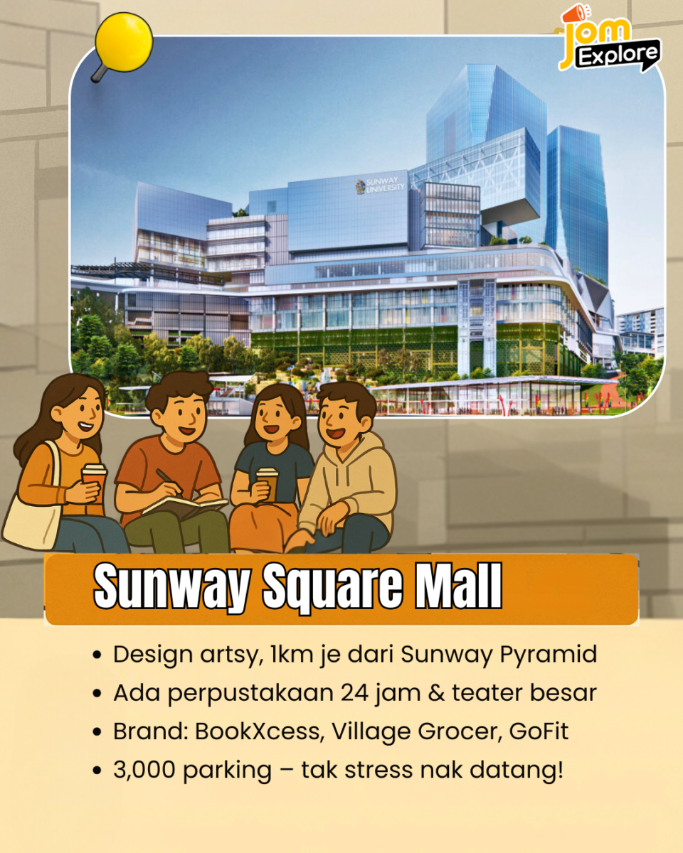 Mall baru Lembah Klang ini tawar seni, perpustakaan 24 jam dan gaya hidup aktif untuk komuniti moden.