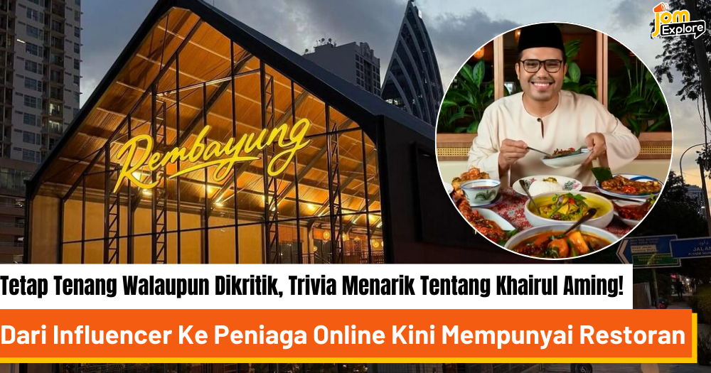 Tetap Tenang Walaupun Dikritik, Trivia Menarik Tentang Khairul Aming!